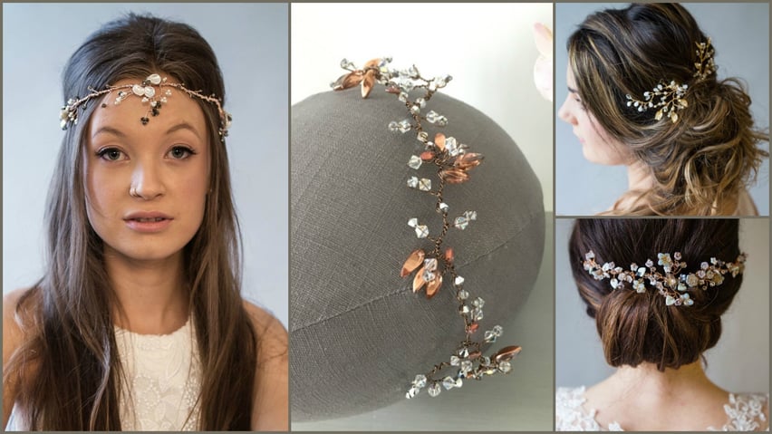 Autumn Wedding Hair Accessories