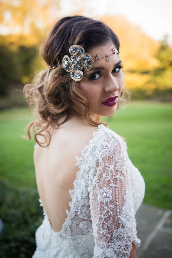 Autumn Wedding 1920's Boho Headpiece